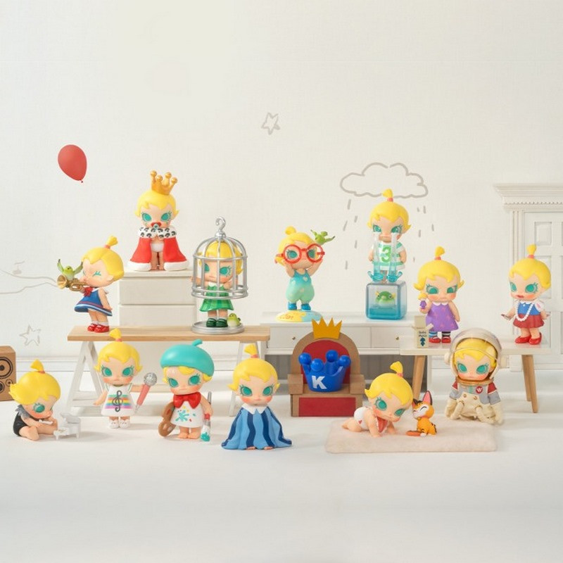 Іграшка-сюрприз з колекційною фігуркою Baby Molly POP MART BMWIT-01 серія When I was Three!