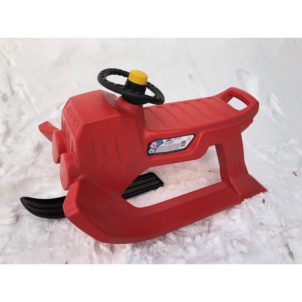 Зимние санки JEPP CONTROL Prosperplast 5905197095929 красные