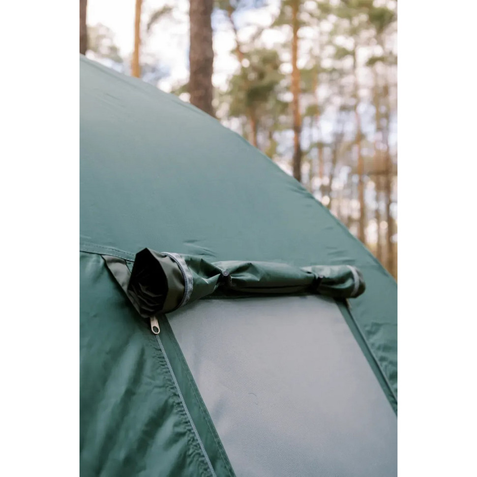 Палатка туристическая Catawba 4 (v2) Totem UTTT-024,  440х210х185 см