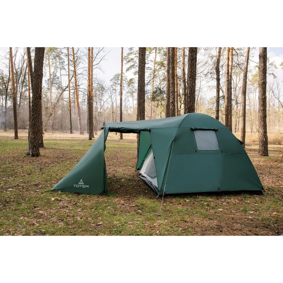 Палатка туристическая Catawba 4 (v2) Totem UTTT-024,  440х210х185 см