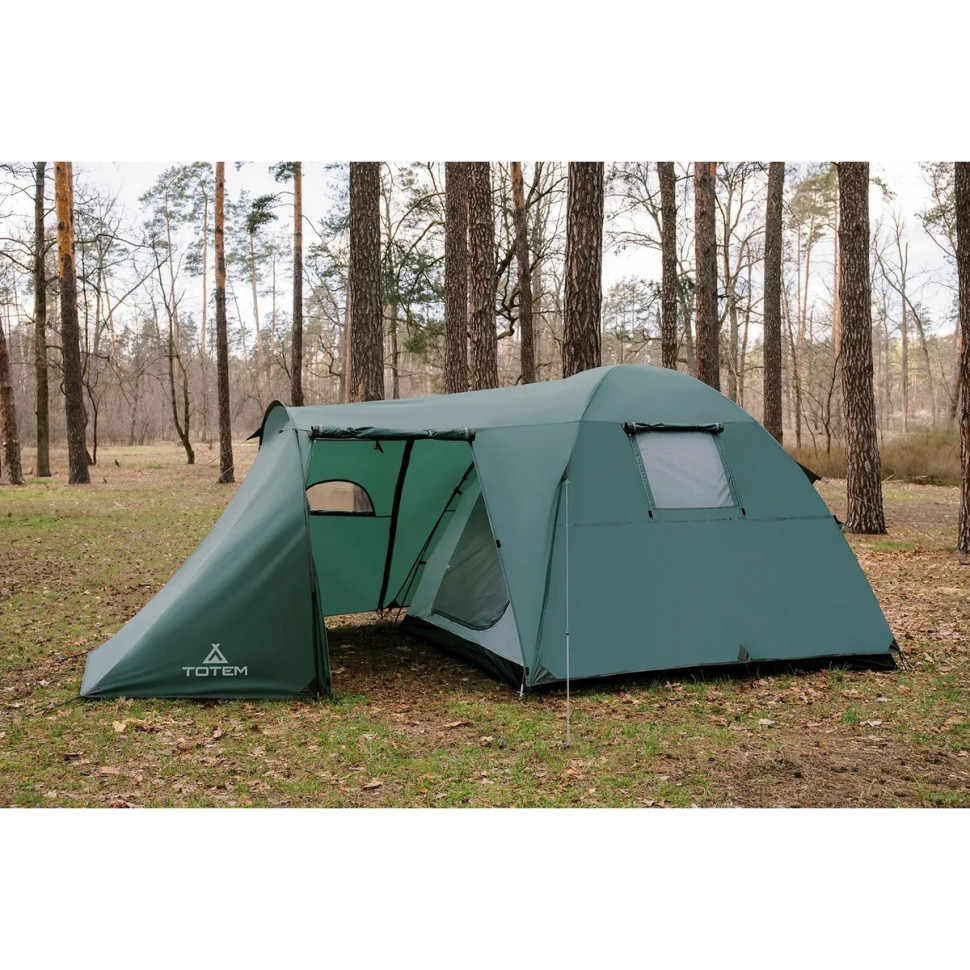 Палатка туристическая Catawba 4 (v2) Totem UTTT-024,  440х210х185 см