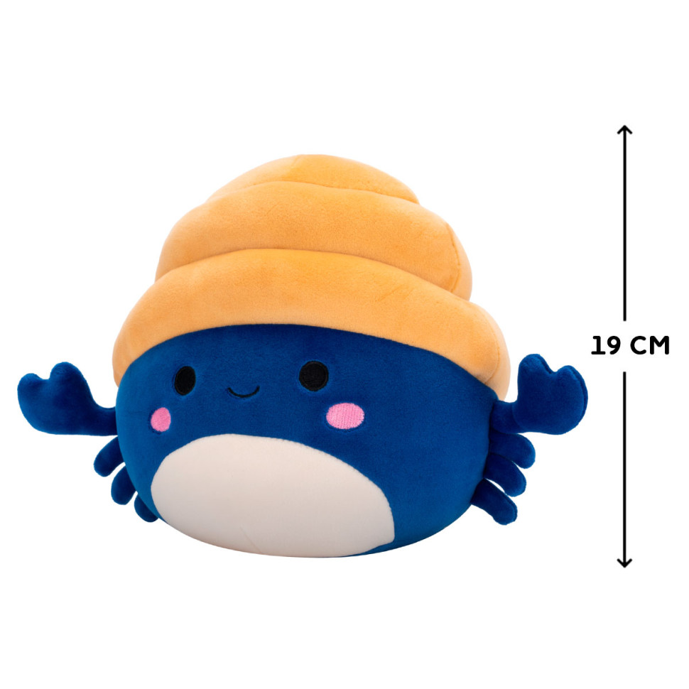 Мягкая игрушка Краб-отшельник Ленор Squishmallows SQCR06609, 19 см