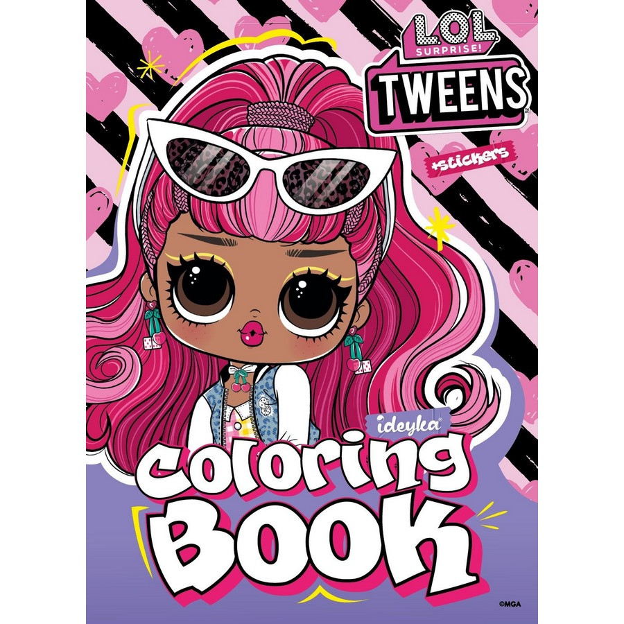 Розмальовка зі стікерами 