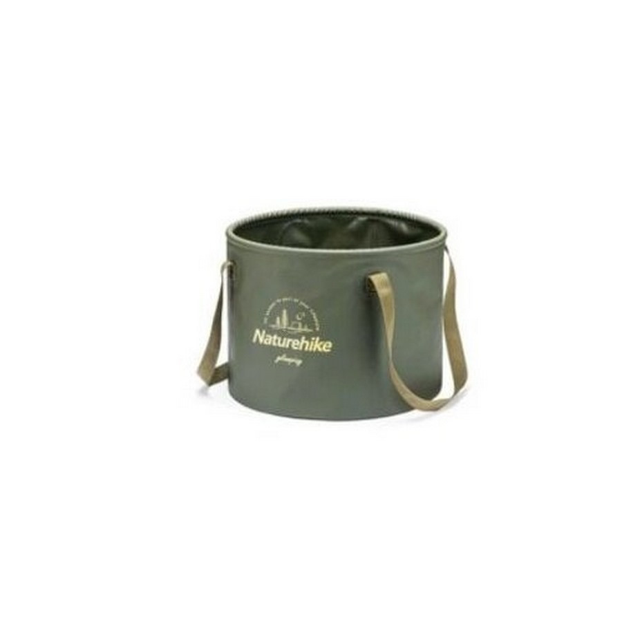 Складное ведро для воды NH20SJ040 Naturehike 6927595764626, 10 л, зеленый