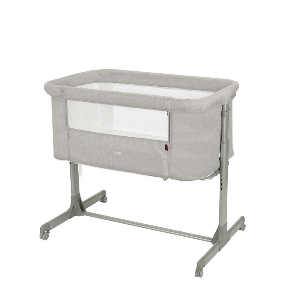Дитяче ліжечко Luna CRL-16501 CARRELLO CRL-16501 Carbon Grey