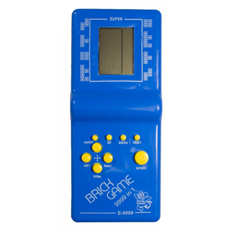 Інтерактивна іграшка Тетріс Bambi Е 9999(Blue)  9999 ігор, синій