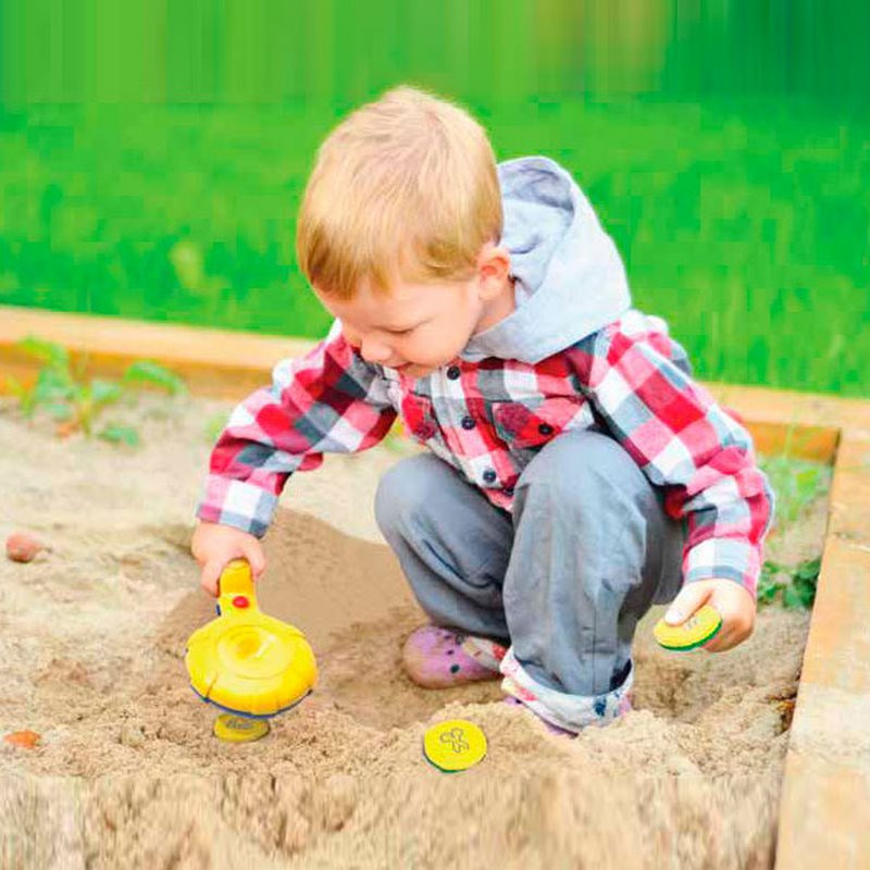 Мой первый металлоискатель Edu-Toys JS014, 10 фишек