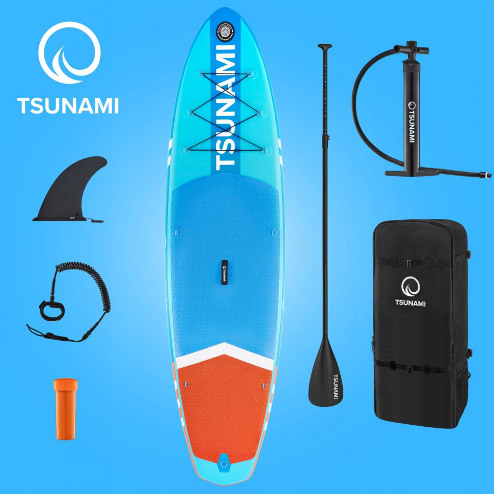 Надувная SUP доска Tsunami T02 с веслом Lagoon 320 см 