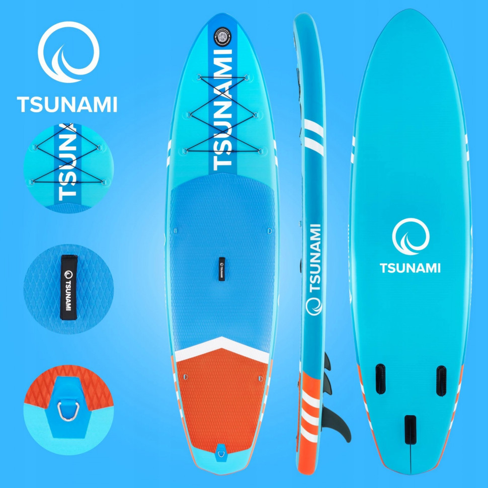 Надувная SUP доска Tsunami T02 с веслом Lagoon 320 см 