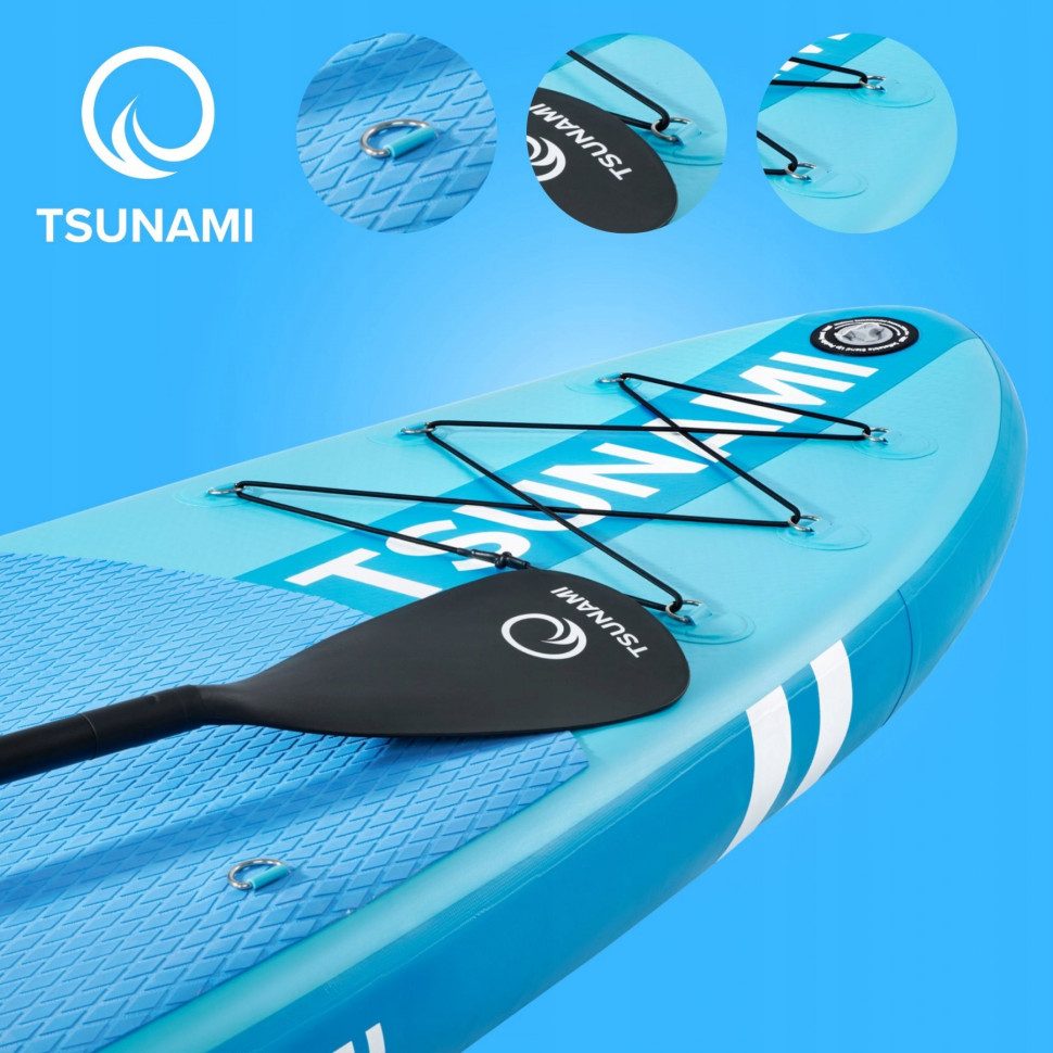 Надувная SUP доска Tsunami T02 с веслом Lagoon 320 см 