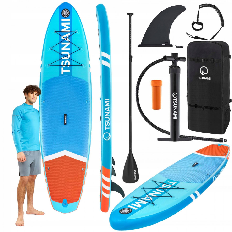 Надувная SUP доска Tsunami T02 с веслом Lagoon 320 см 