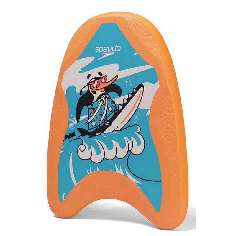 Дошка для плавання PRINTED FLOAT IU Speedo 8-1224714668 помаранчевий, блакитний