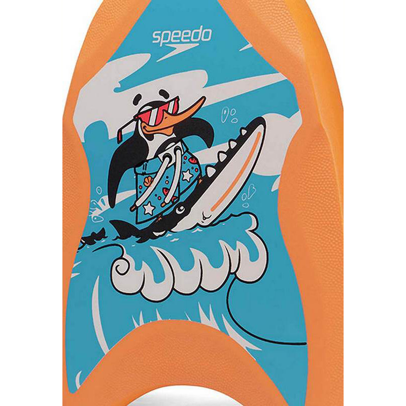 Дошка для плавання PRINTED FLOAT IU Speedo 8-1224714668 помаранчевий, блакитний