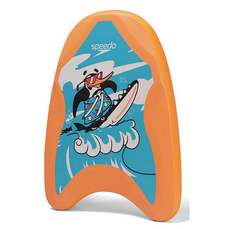 Дошка для плавання PRINTED FLOAT IU Speedo 8-1224714668 помаранчевий, блакитний