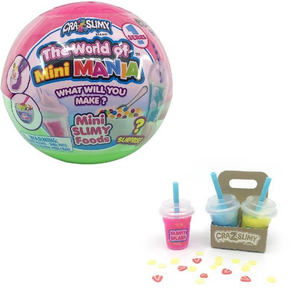 Дитячий набір В'язкої маси, слайм World Mini Mania Cra-Z-Art 60160CRA