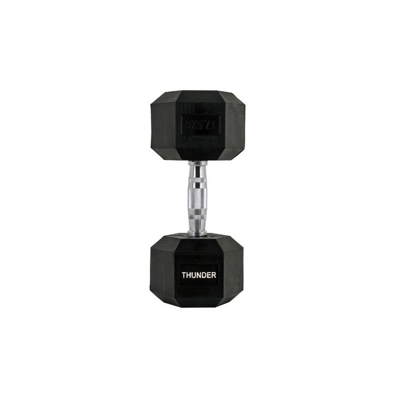 Гантель шестигранна Thunder HEXAGONAL-DUMBBELLS-17,5K 17,5 кг