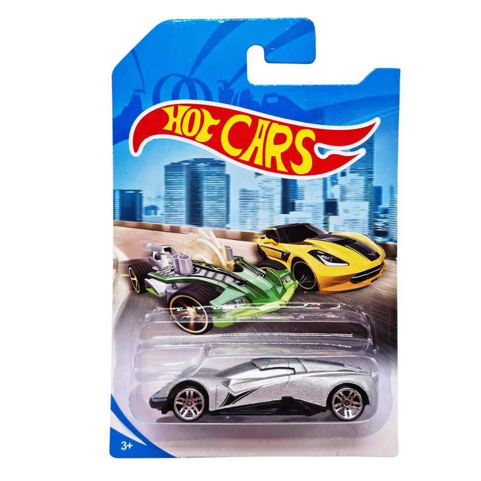 Машинка ігрова металева Hot cars Bambi 324-12 масштаб 1:64