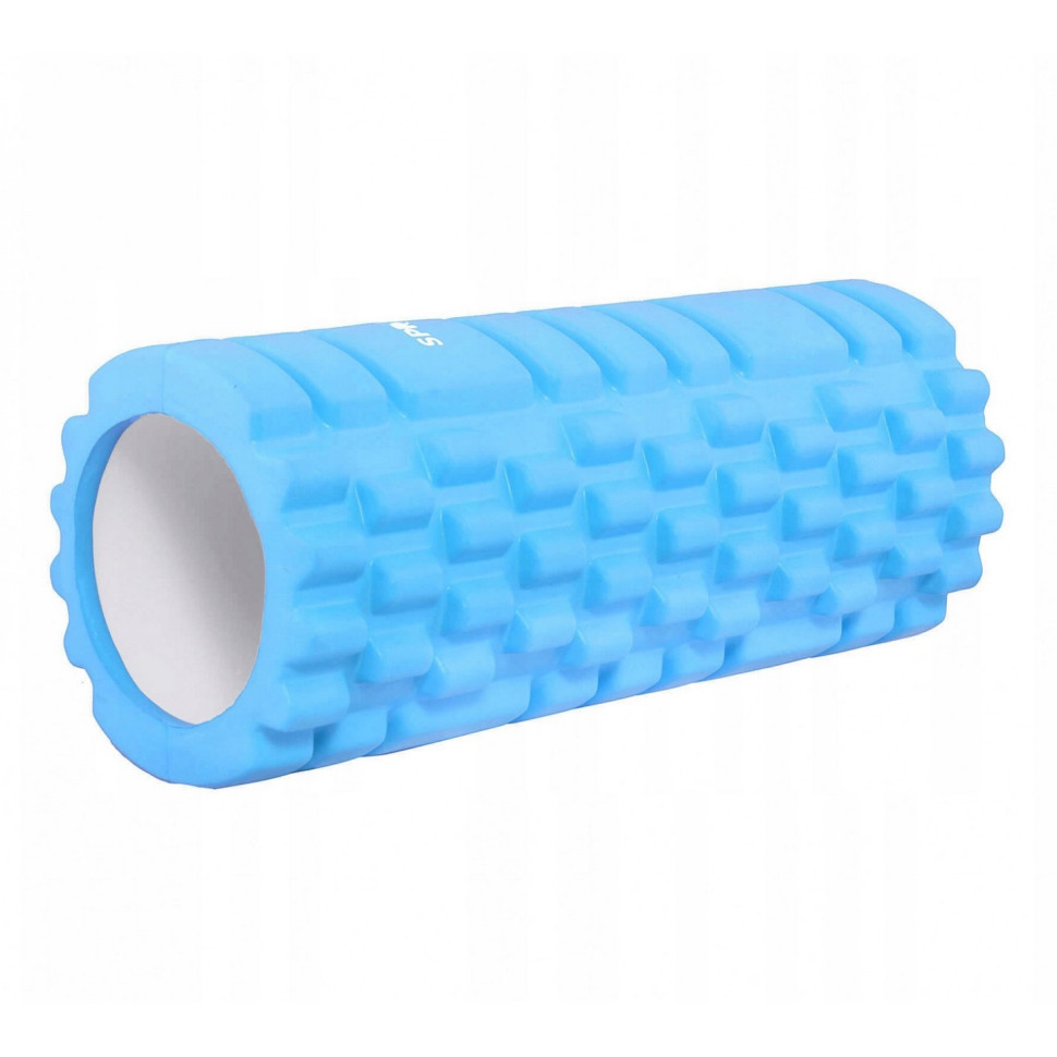 Массажный ролик Springos FR0014, 33 x 14 см, Light Blue