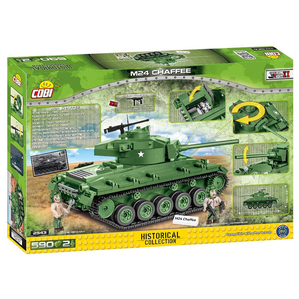 Конструктор Танк M24 