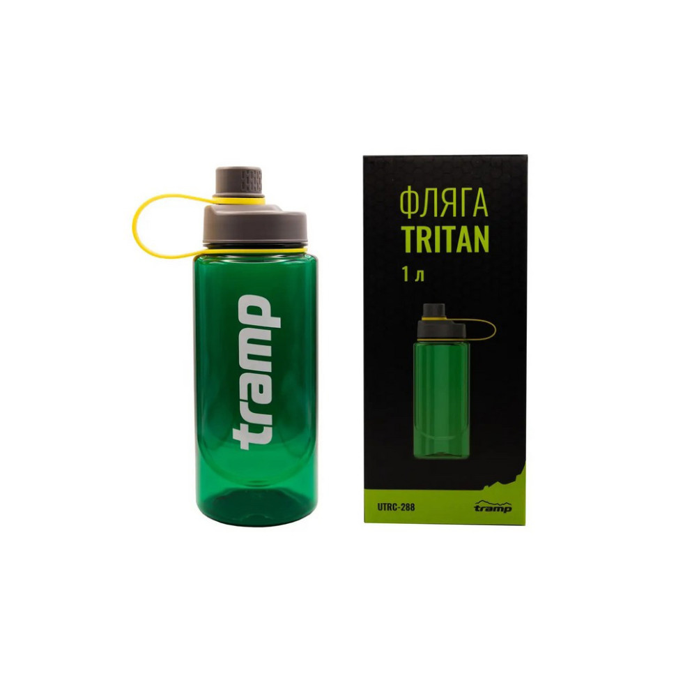 Фляга Tramp UTRC-288-green, Тритан 1 л