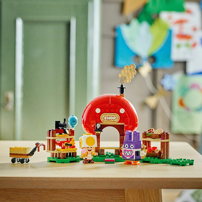 Конструктор LEGO Super Mario Nabbit в магазине Toad. Дополнительный набор 71429, 230 деталей