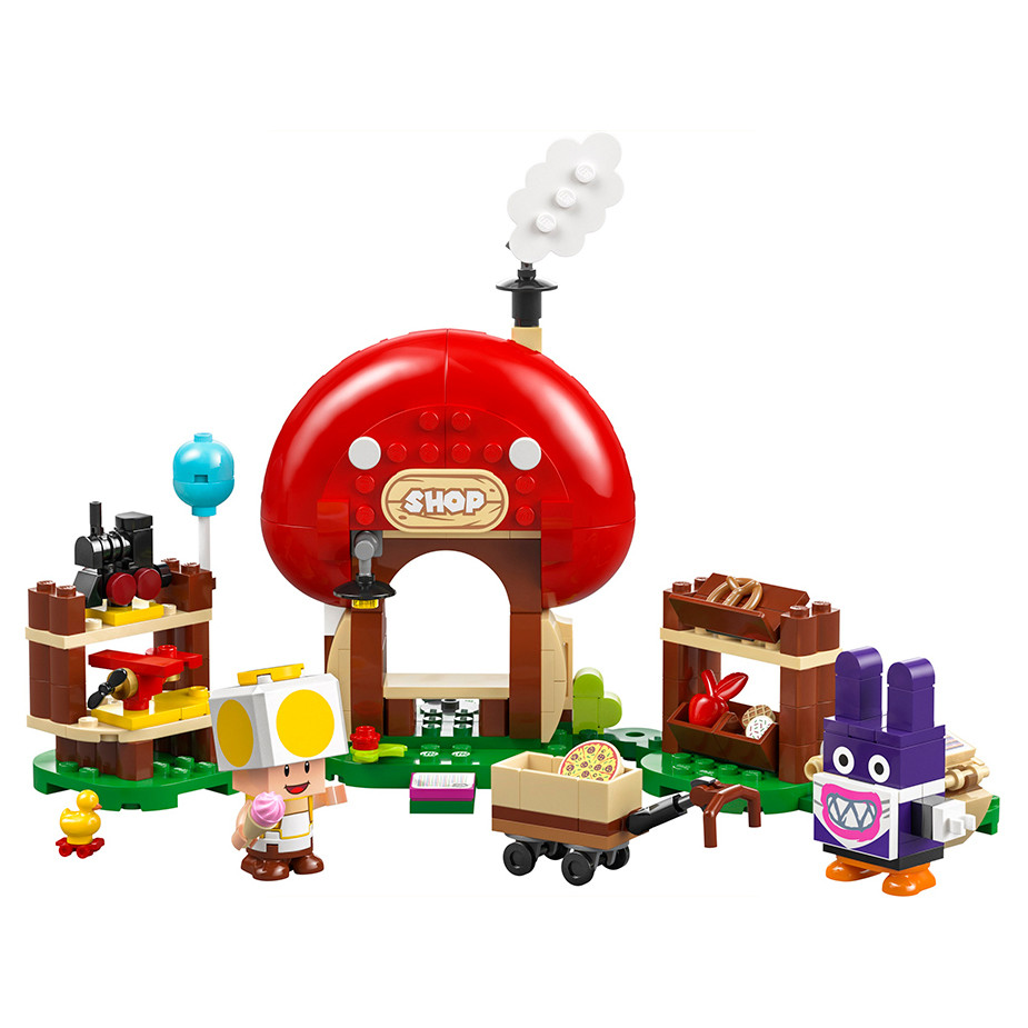 Конструктор LEGO Super Mario Nabbit в магазине Toad. Дополнительный набор 71429, 230 деталей