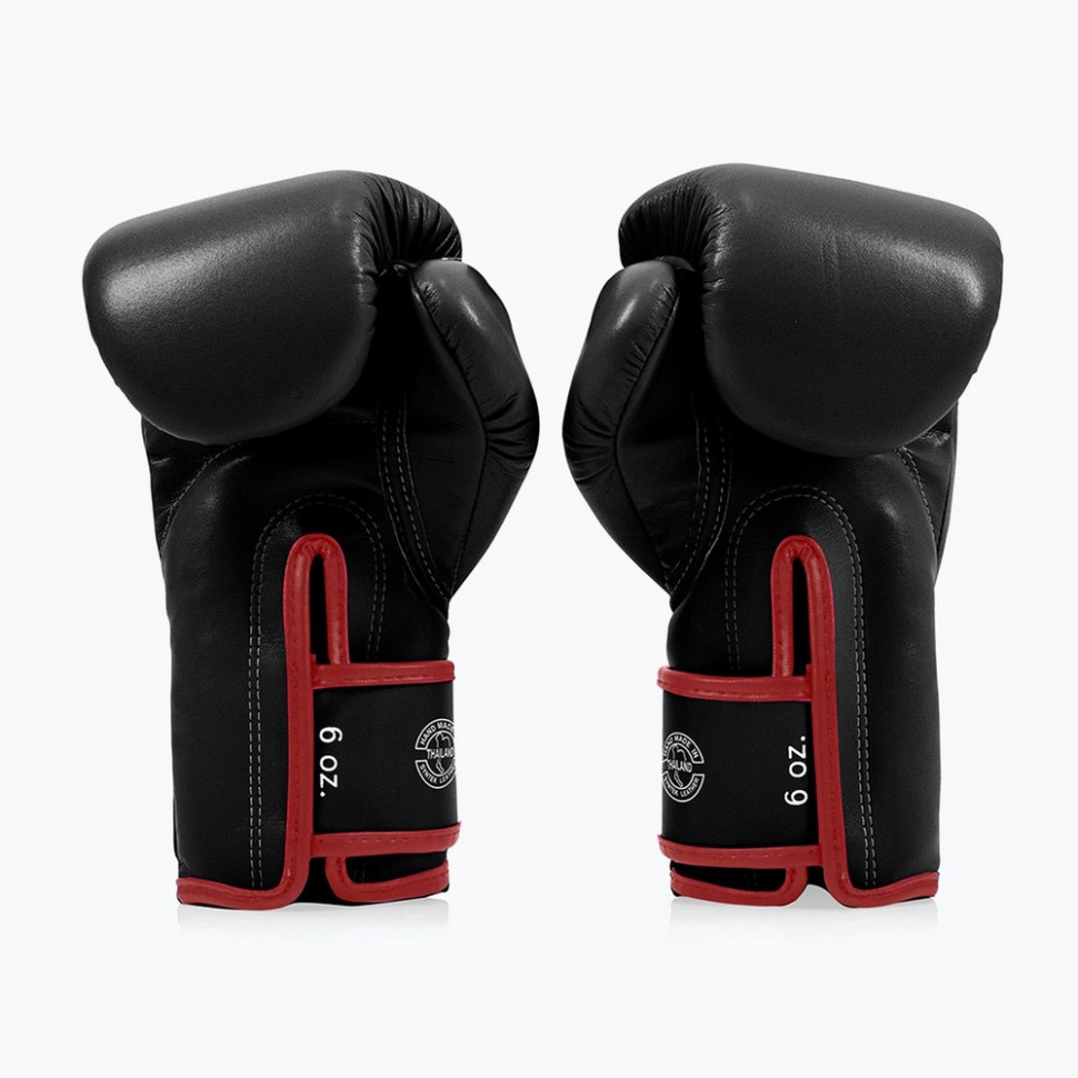 Боксерские перчатки BGV14 Fairtex BGV14_12oz_Black 12 унций (бинты в комплекте)