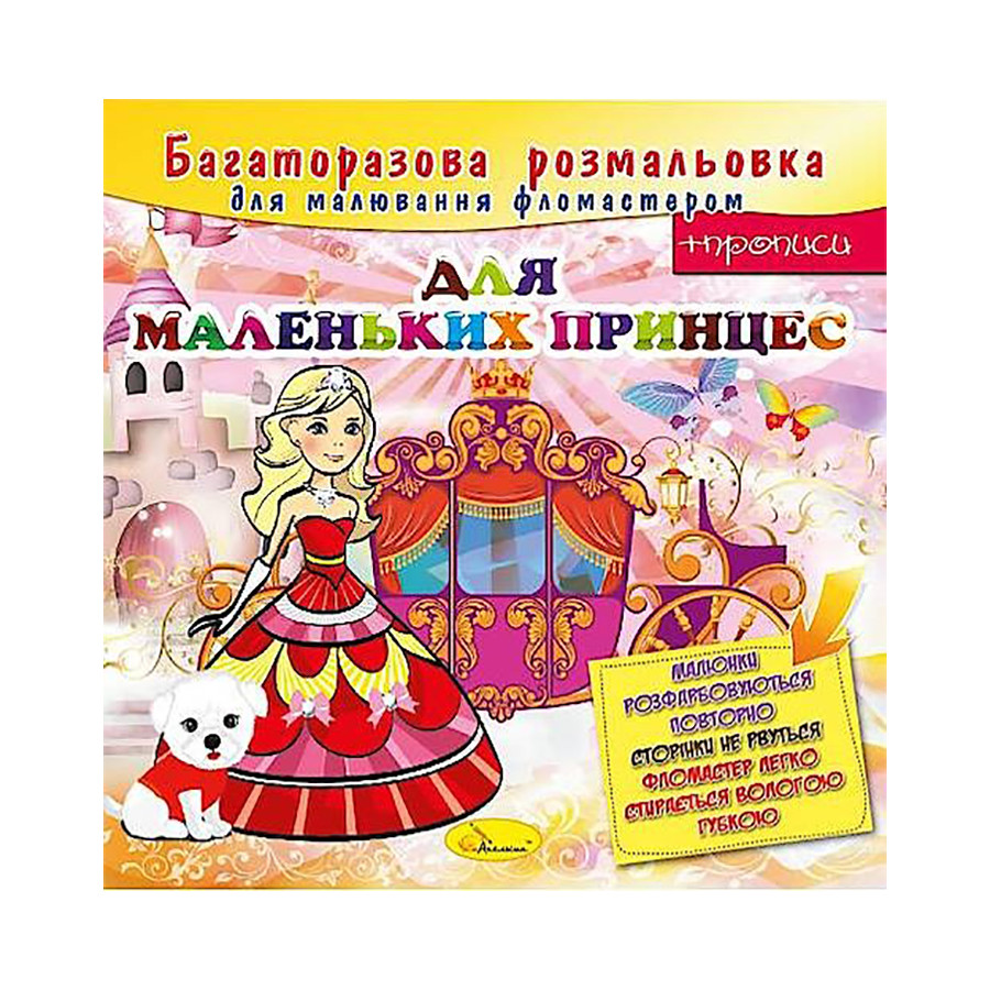 Раскраска многоразовая 