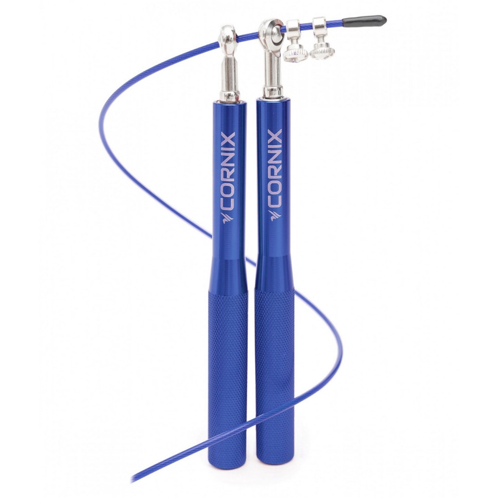 Скакалка скоростная для кроссфита Speed Rope Cornix XR-0157 Blue