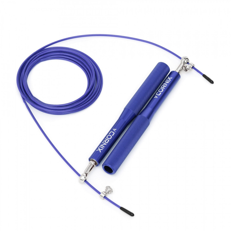 Скакалка скоростная для кроссфита Speed Rope Cornix XR-0157 Blue