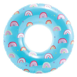 Детский надувной круг Радуга Intex 59259-2 размер 81 см