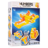 Детский конструктор Bambi M38-B0819 цифра-транспорт