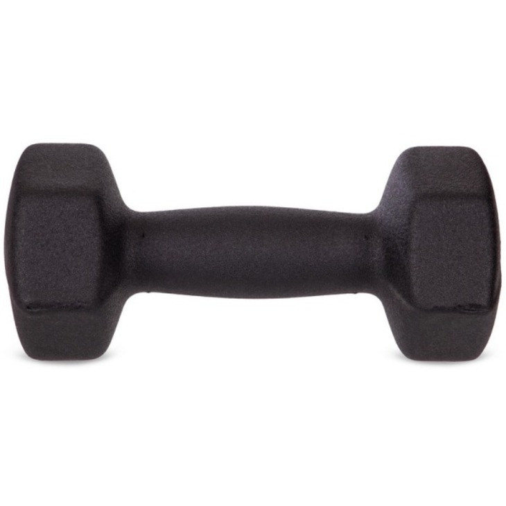 Аэробная неопреновая гантель VDD-02 Fitnessport 10181FS, черный 3 кг