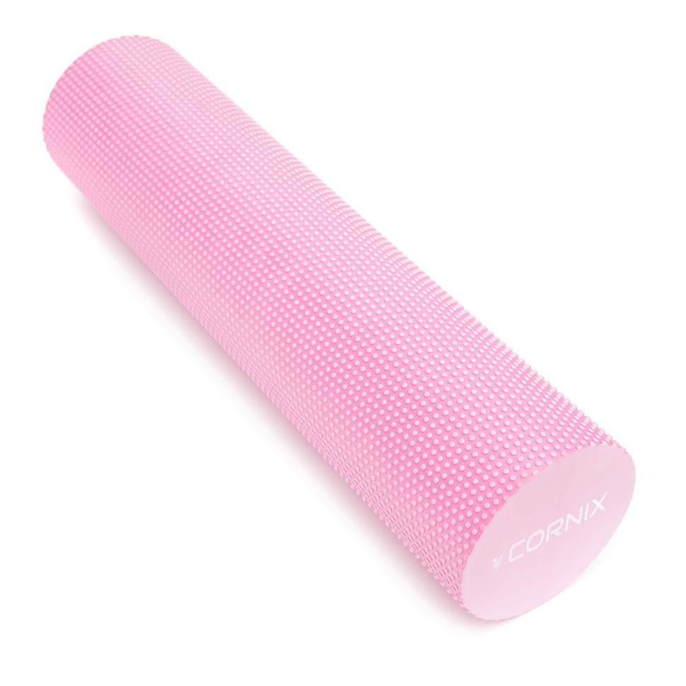 Массажный ролик (валик, роллер) Cornix XR-0308 Pink 60 x 15 см