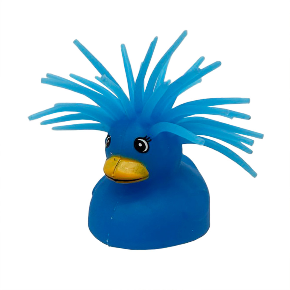 Детская игрушка Антистресс Уточка Bambi MS 3719(Blue) световые эффекты
