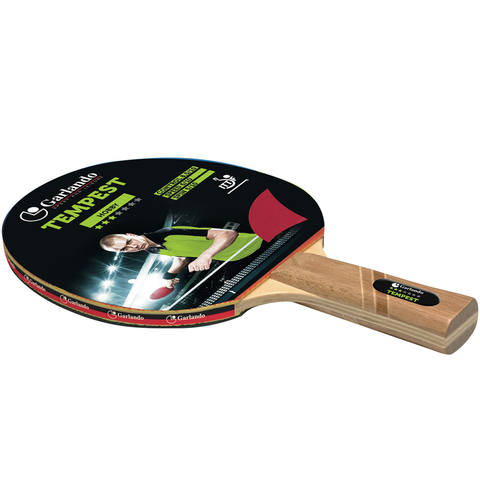 Ракетка для настольного тенниса Tempest 3 Stars Garlando 929518 (2C4-115)