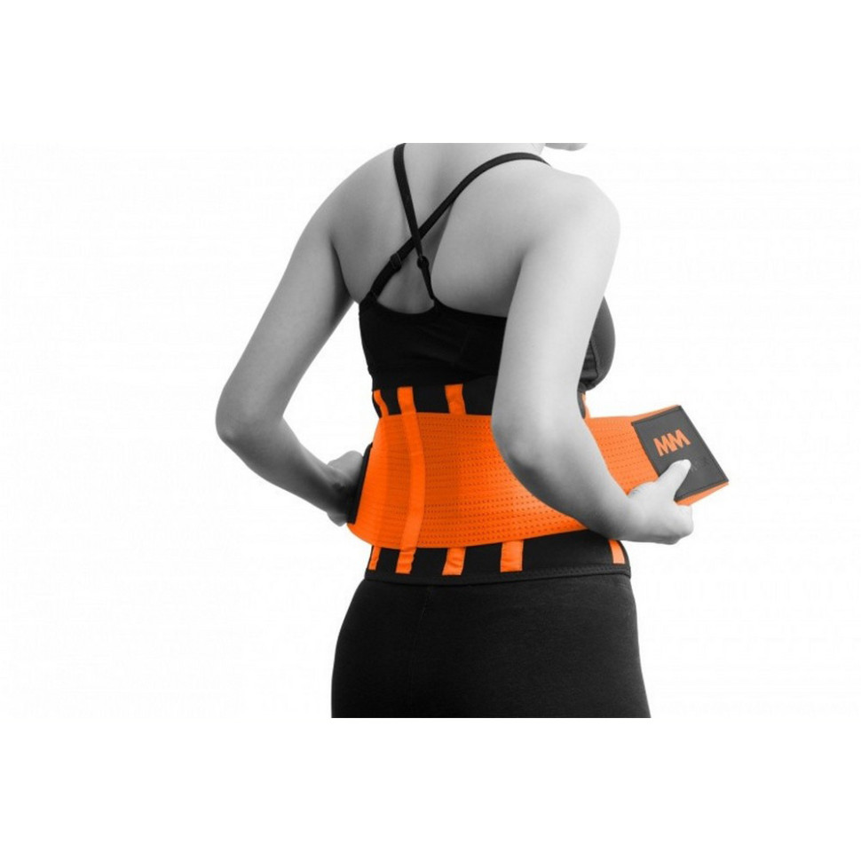 Пояс компрессионный MFA-277 Slimming belt MadMax MFA-277-ORG_S Black, S