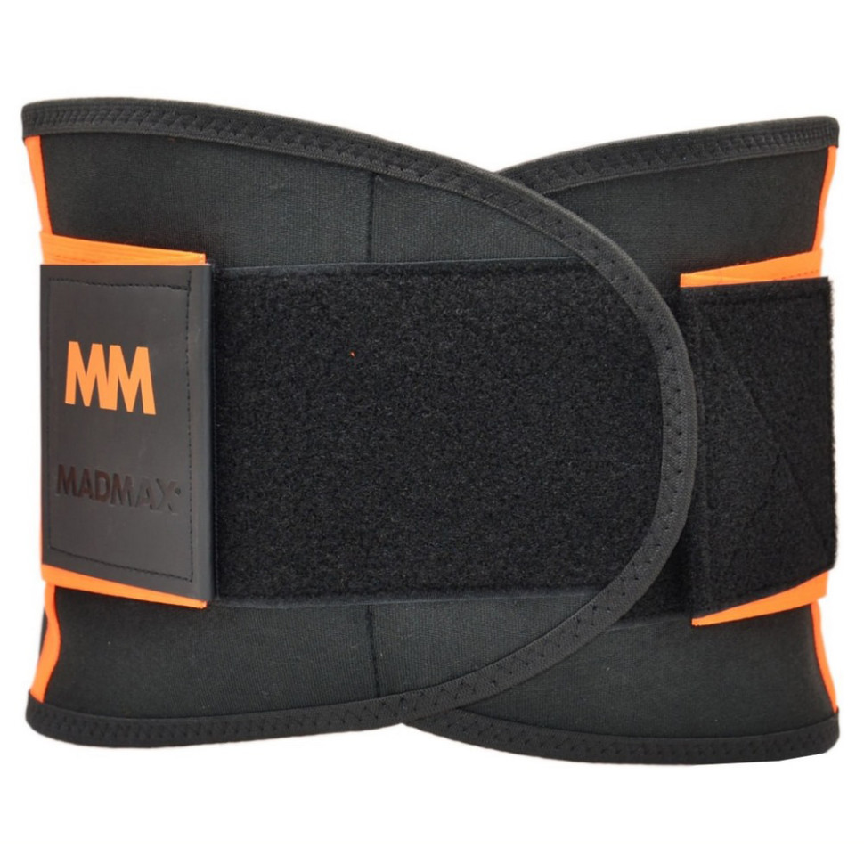 Пояс компрессионный MFA-277 Slimming belt MadMax MFA-277-ORG_S Black, S