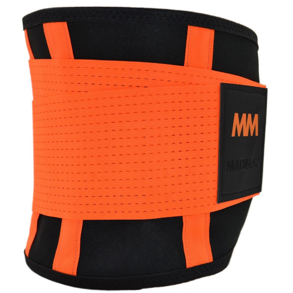 Пояс компрессионный MFA-277 Slimming belt MadMax MFA-277-ORG_S Black, S