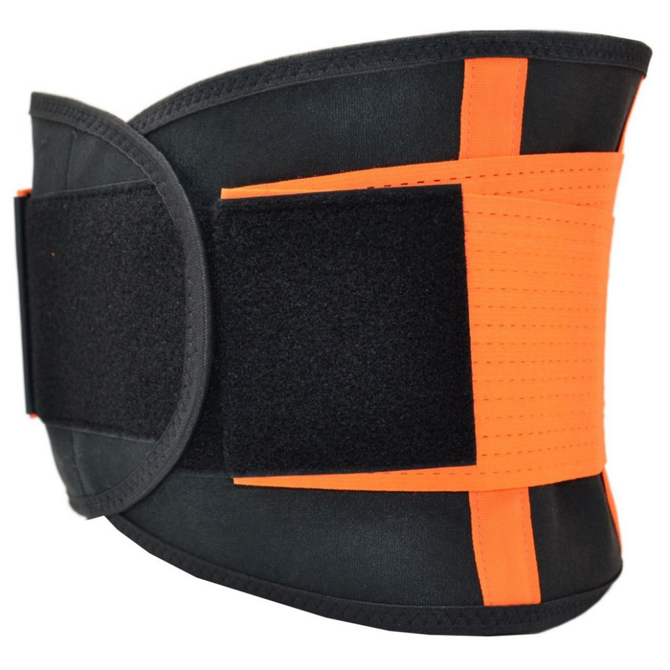 Пояс компрессионный MFA-277 Slimming belt MadMax MFA-277-ORG_S Black, S