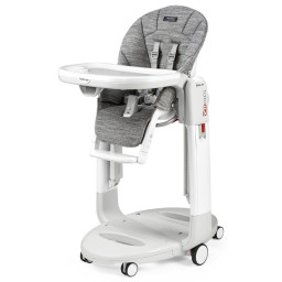 Стілець-гойдалка Tatamia Follow Me Peg-Perego IH02000001WD53 Wonder Grey плямостійкий сірий
