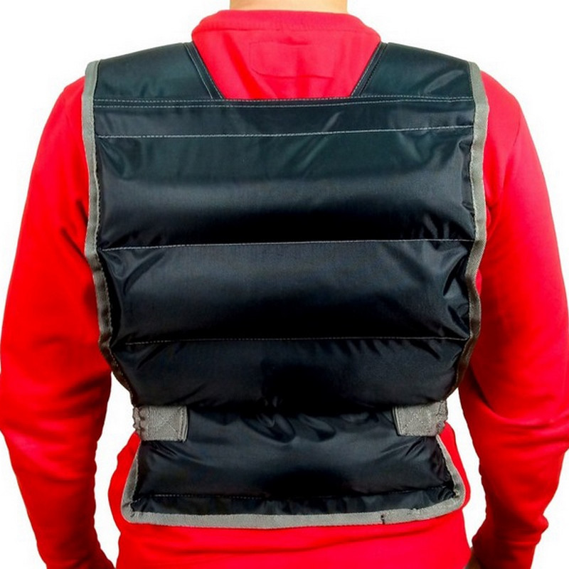 Жилет обважувальний EasyFit EF-VST-10 чорний 10 кг