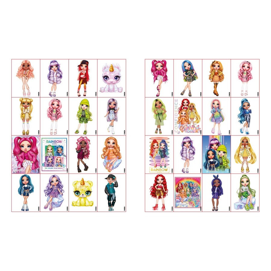 Розмальовка зі стікерами 