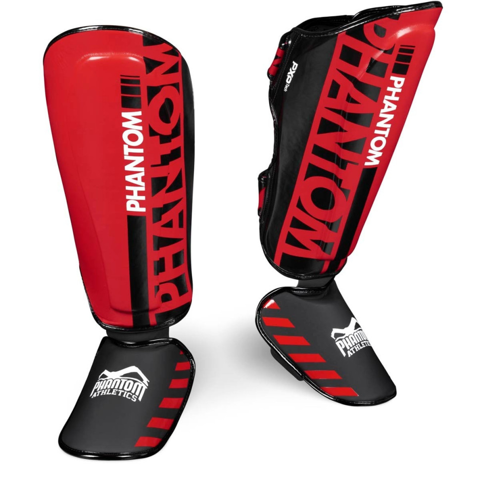 Захист гомілки та стопи APEX Striking Phantom PHSG2730-LXL Red, L/XL