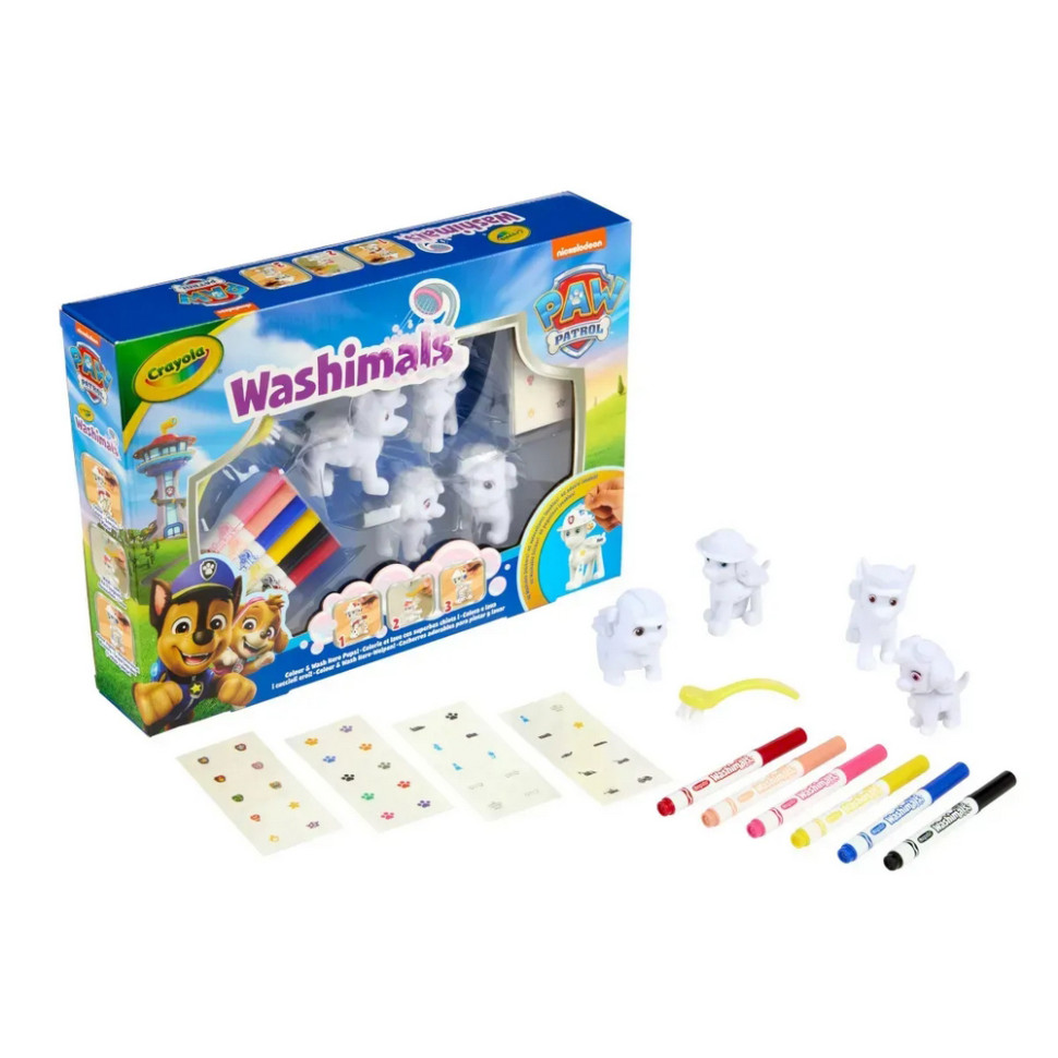 Детская раскраска Washimals 