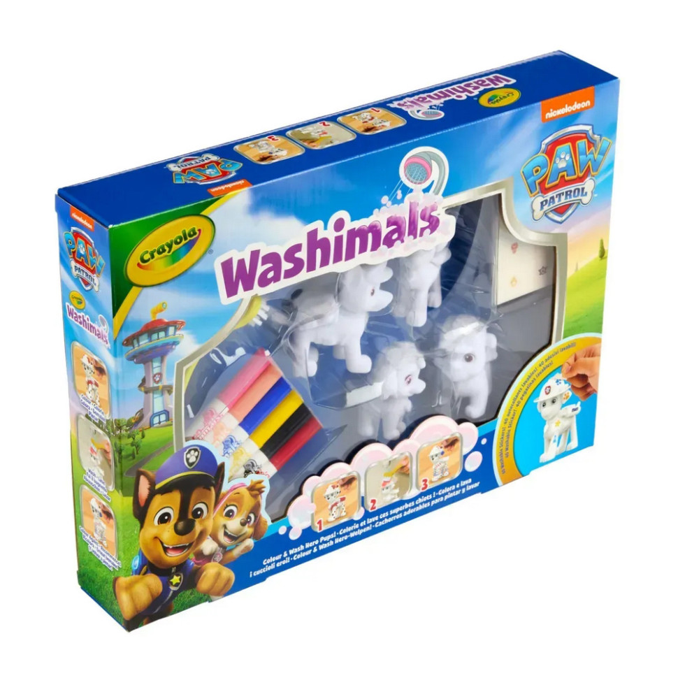 Детская раскраска Washimals 