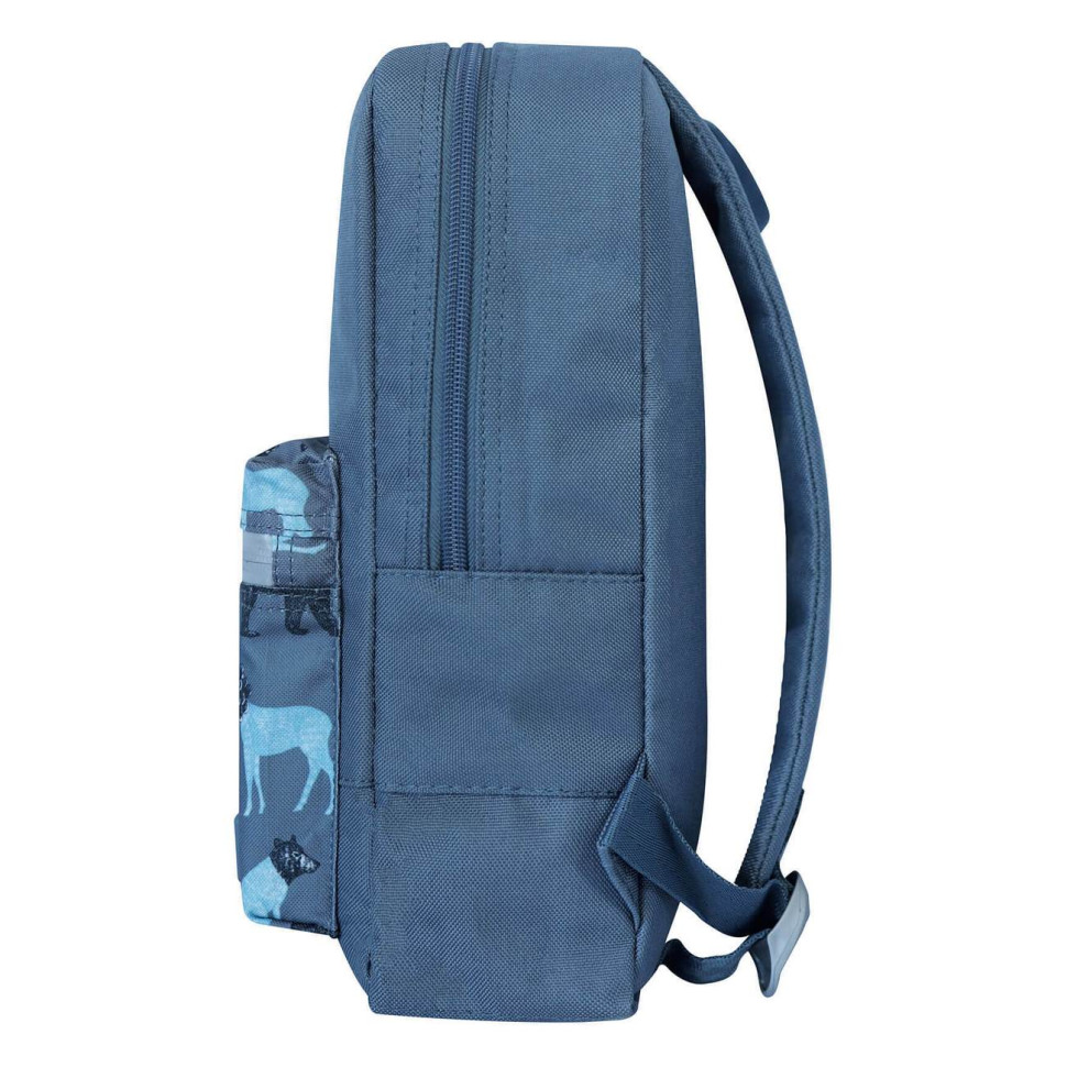 Рюкзак молодежный mini Bagland 648911778 серый, объем 8 л