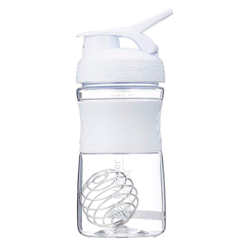 Шейкер спортивний (пляшка) SportMixer Flip BlenderBottle SM 20oz White, 590 ml