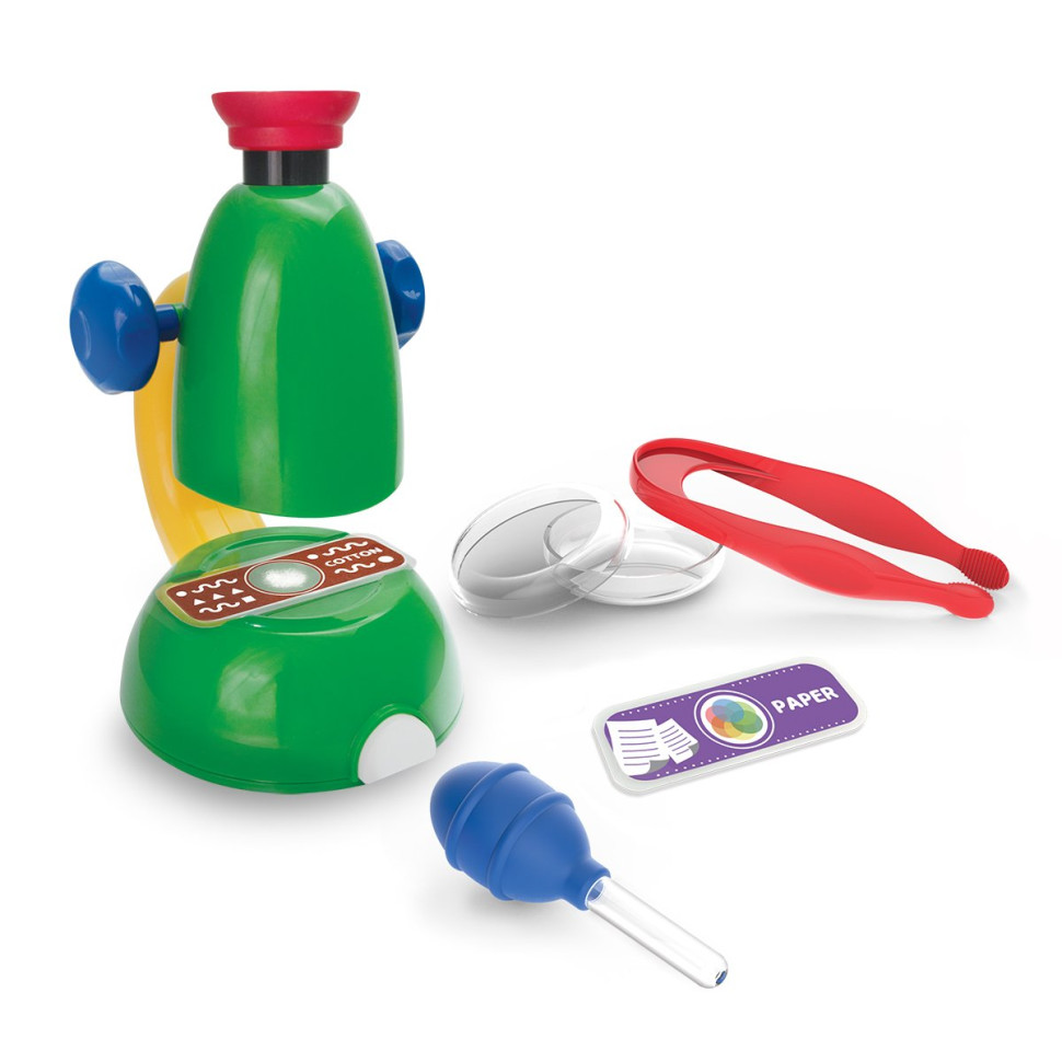 Мій перший мікроскоп 30x Edu-Toys JS003 із аксесуарами