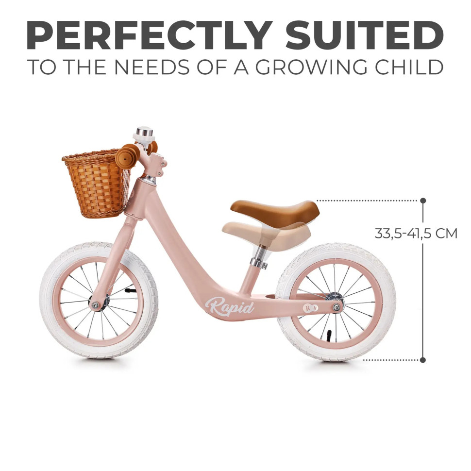 Беговел Rapid Kinderkraft KRRAPI00PNK0000 Pink 